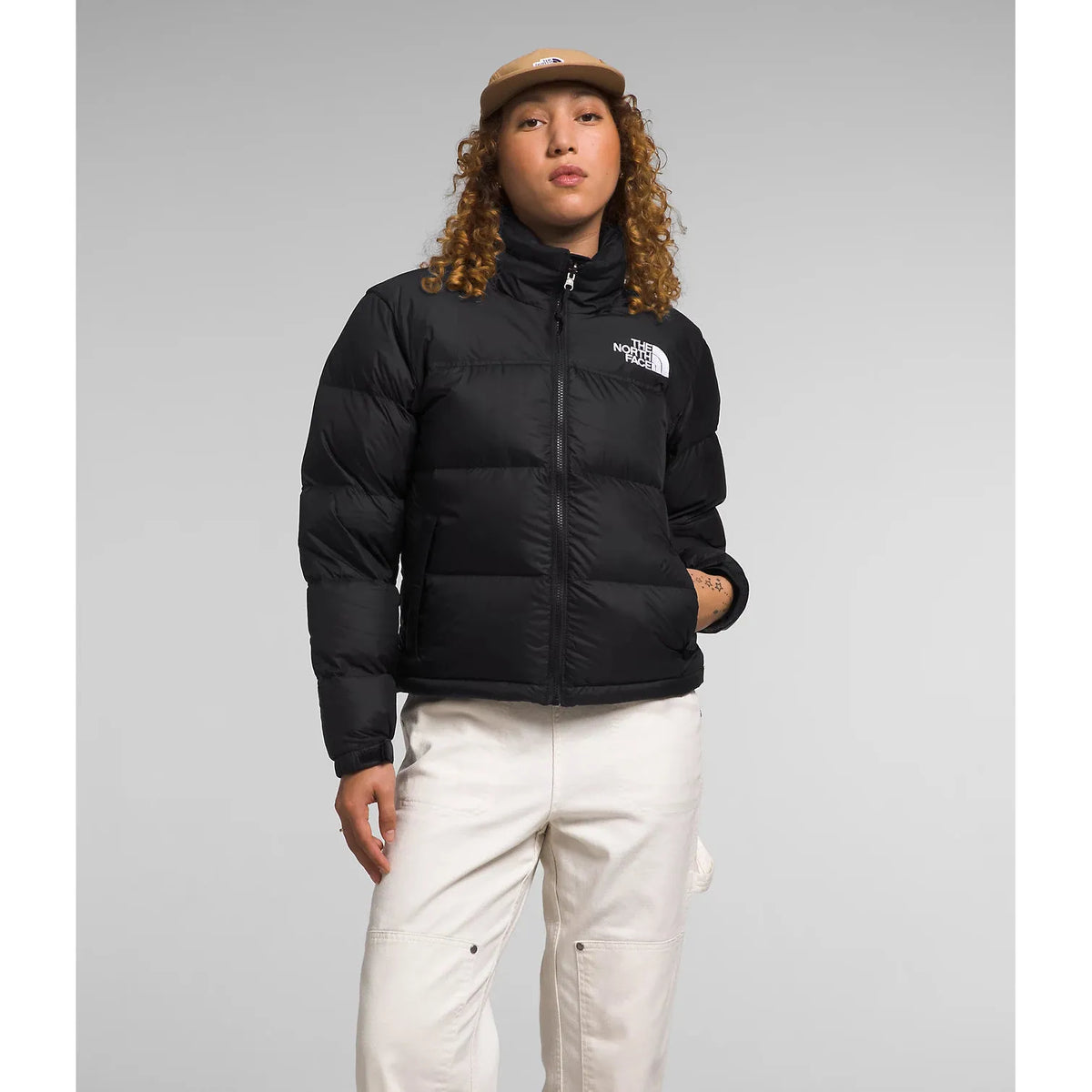 The North Face Women's 1996 Retro Nuptse Jacket In Recycled TNF Black