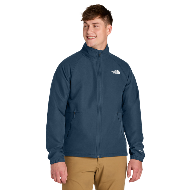 The North Face Shady Blue Dark Heather Barr Lake Soft Shell Jacket