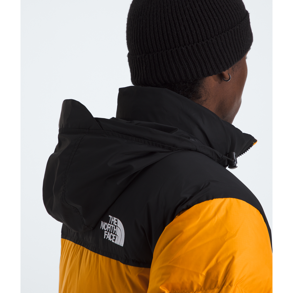 The North Face Men's 1996 Retro Nuptse Jacket in Summit Gold/TNF Black/Recycled Down