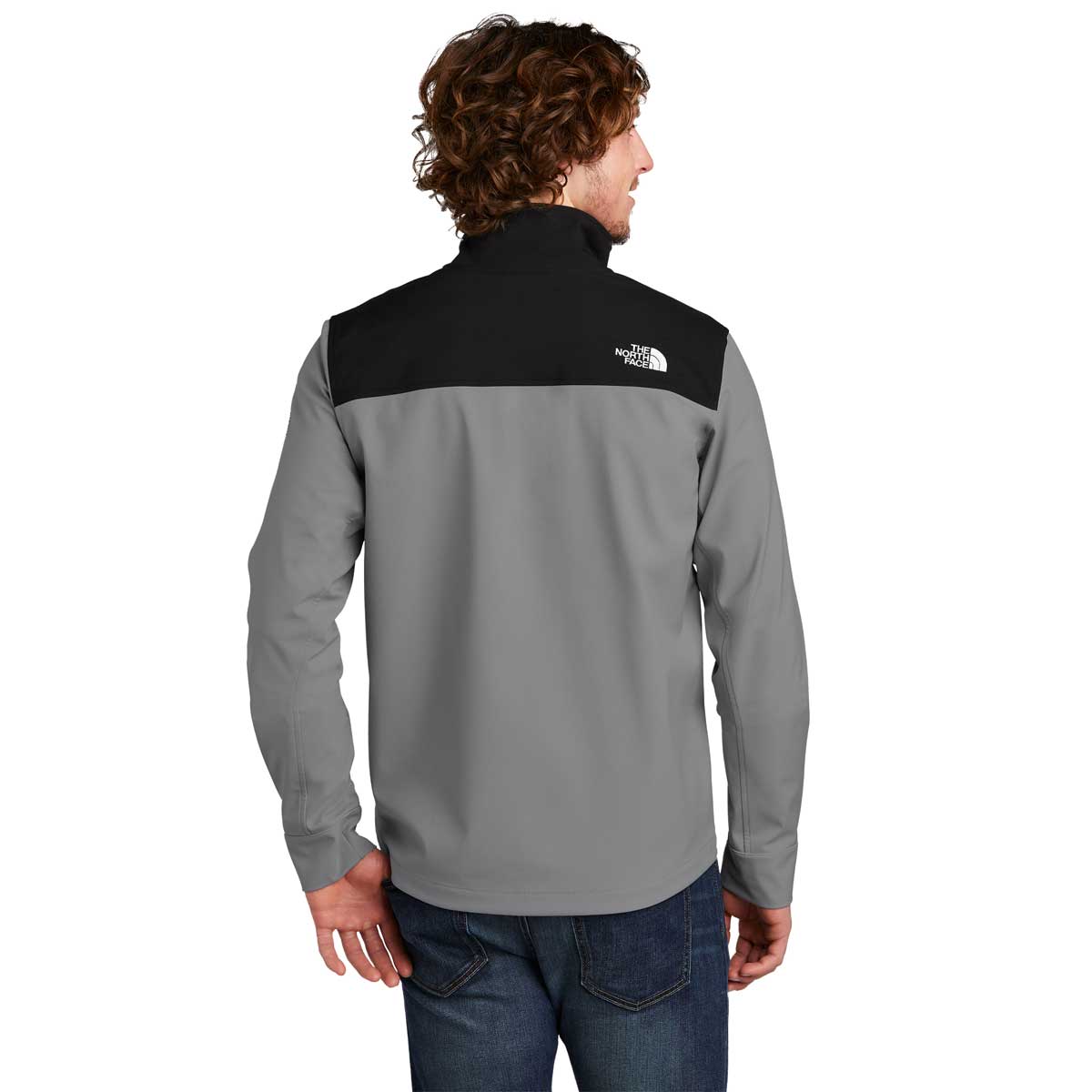 The North Face Men's Mid Grey Castle Rock Soft Shell Jacket