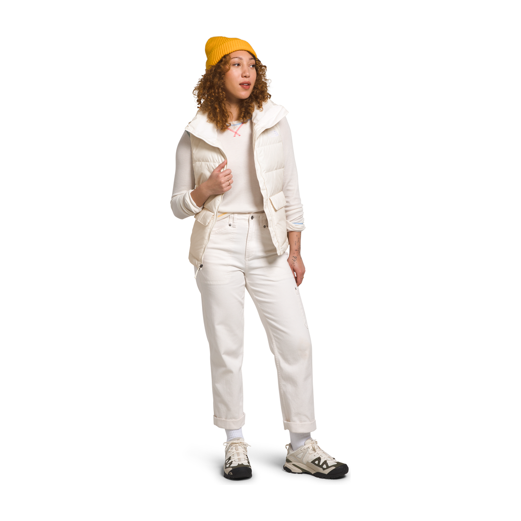 The North Face Women's Gotham Vest in Gardenia White