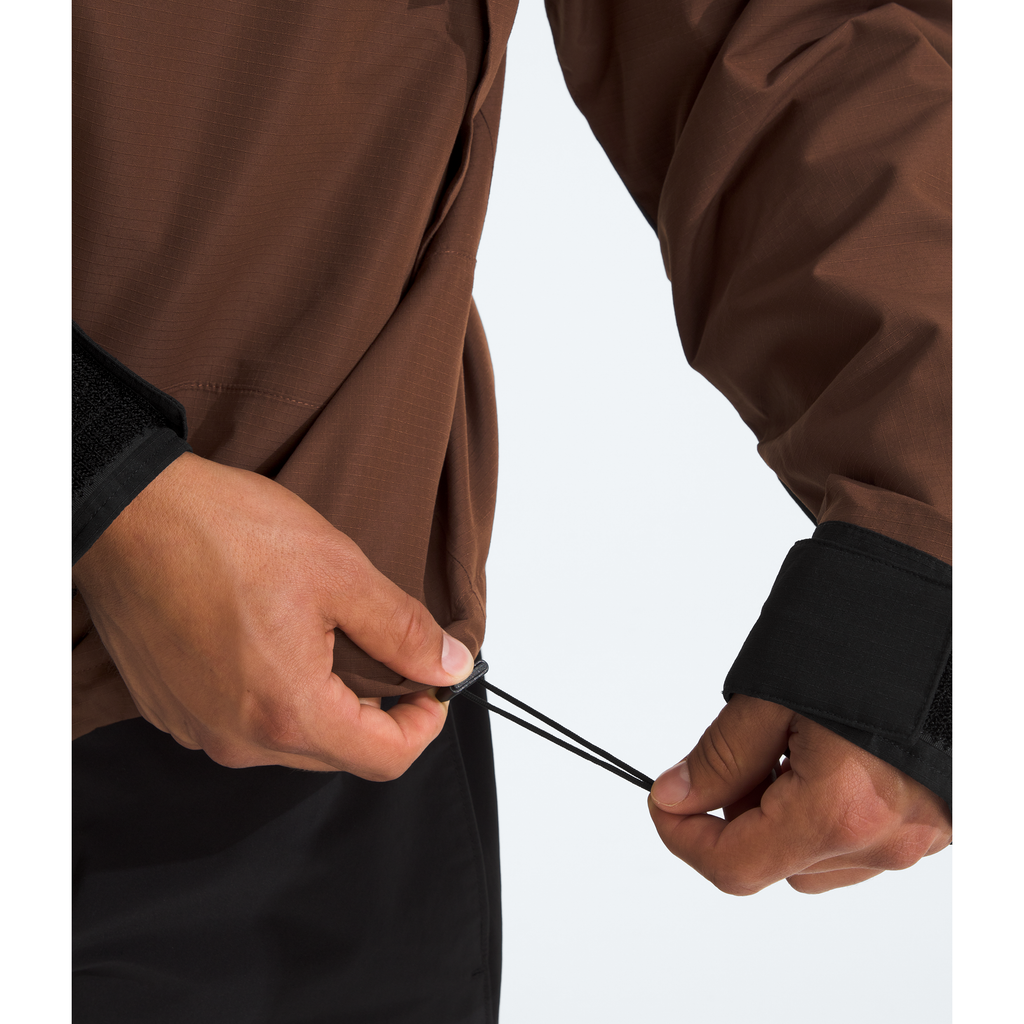 The North Face Men's DRYVENT™ Mono Mountain Jacket in Ember Soil/TNF Black