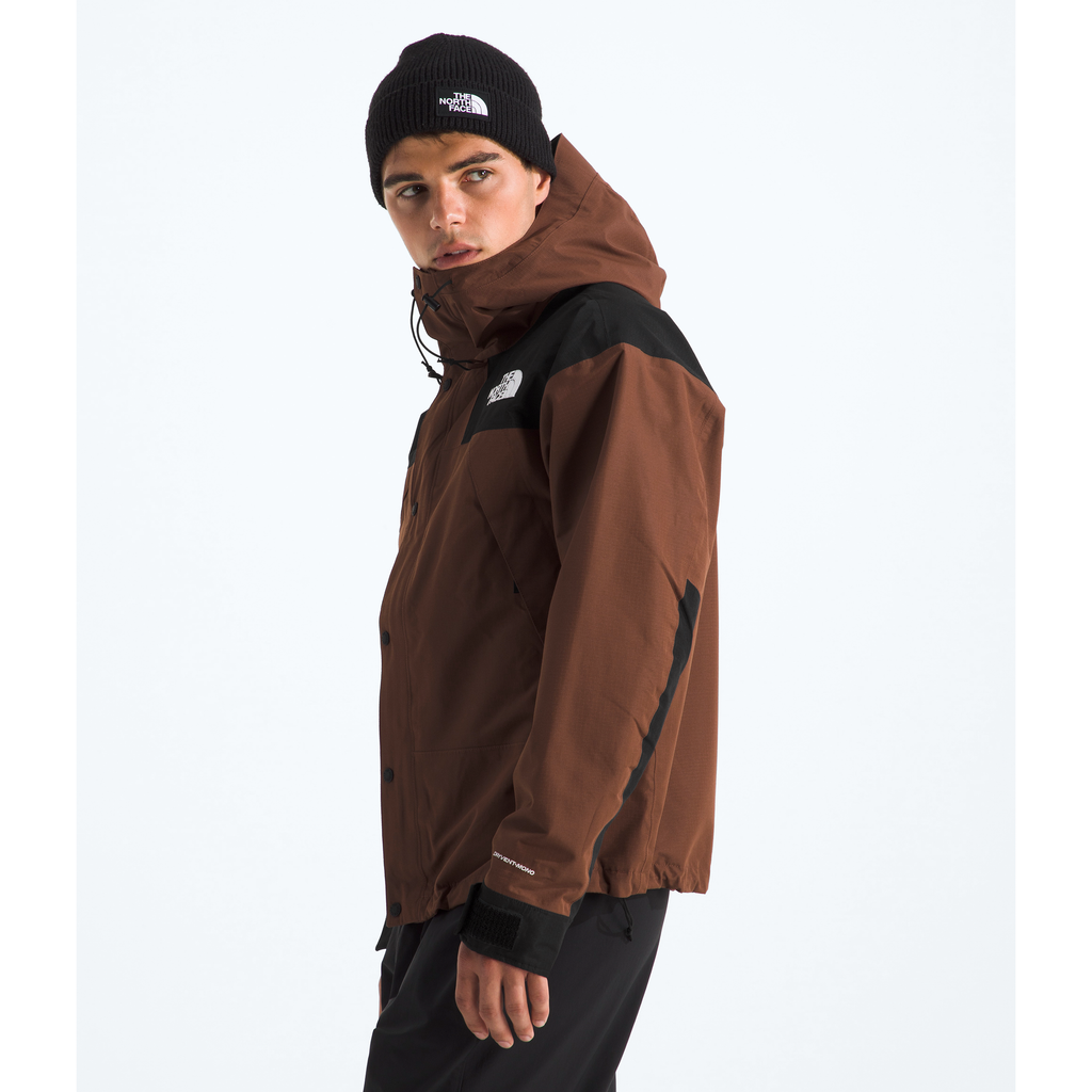 The North Face Men's DRYVENT™ Mono Mountain Jacket in Ember Soil/TNF Black