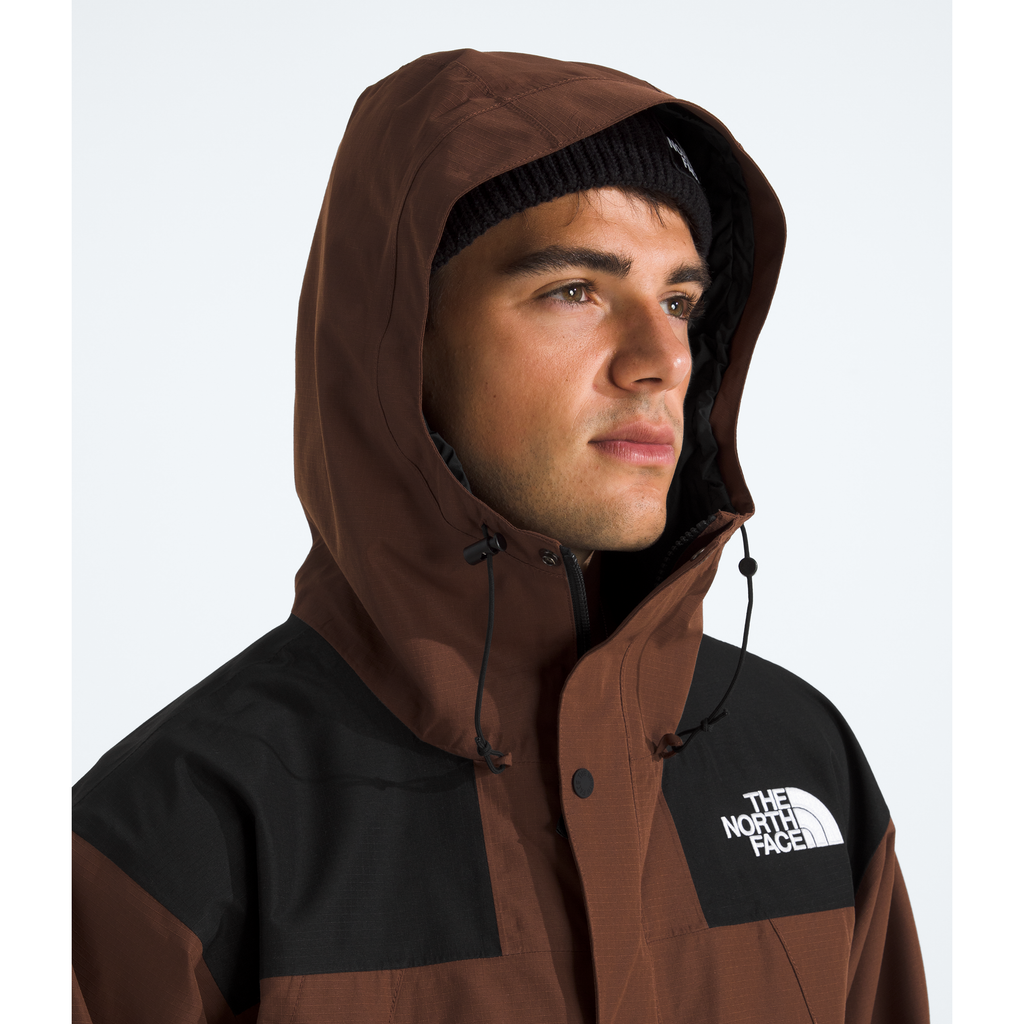 The North Face Men's DRYVENT™ Mono Mountain Jacket in Ember Soil/TNF Black