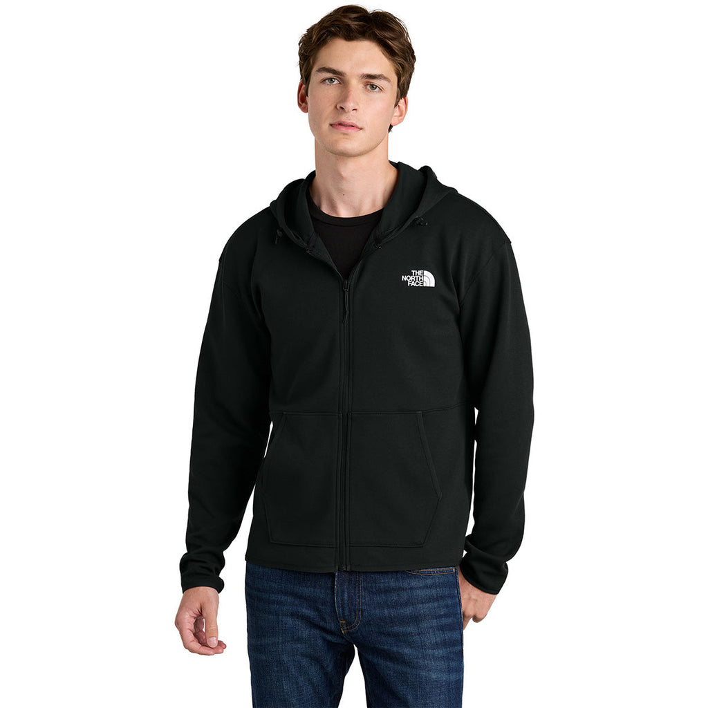 The North Face Men's TNF Black Double-Knit Full-Zip Hoodie
