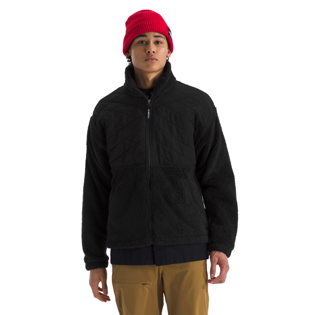The North Face Men's Cabin Fleece Full Zip in TNF Black