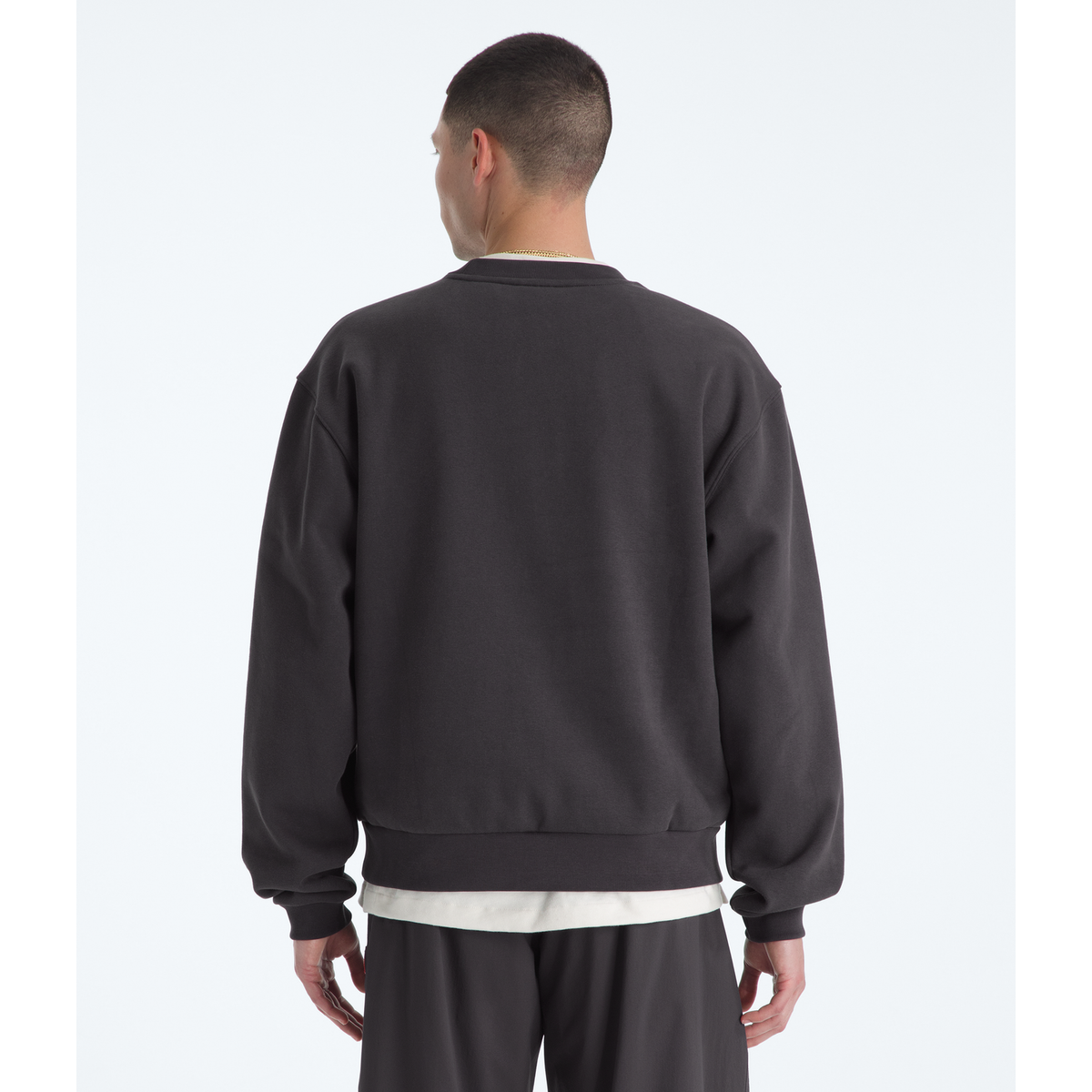 The North Face Men's Red Box Crew in Obsidian