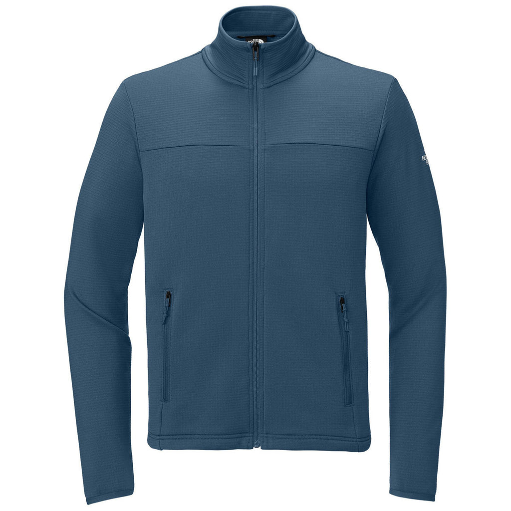 The North Face Men's Shady Blue Aim Full-Zip Fleece Jacket
