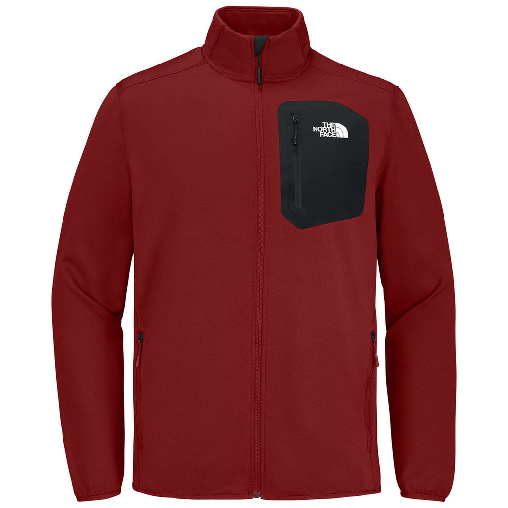 The North Face Men's Cardinal Red Dove Creek Full-Zip Fleece Jacket