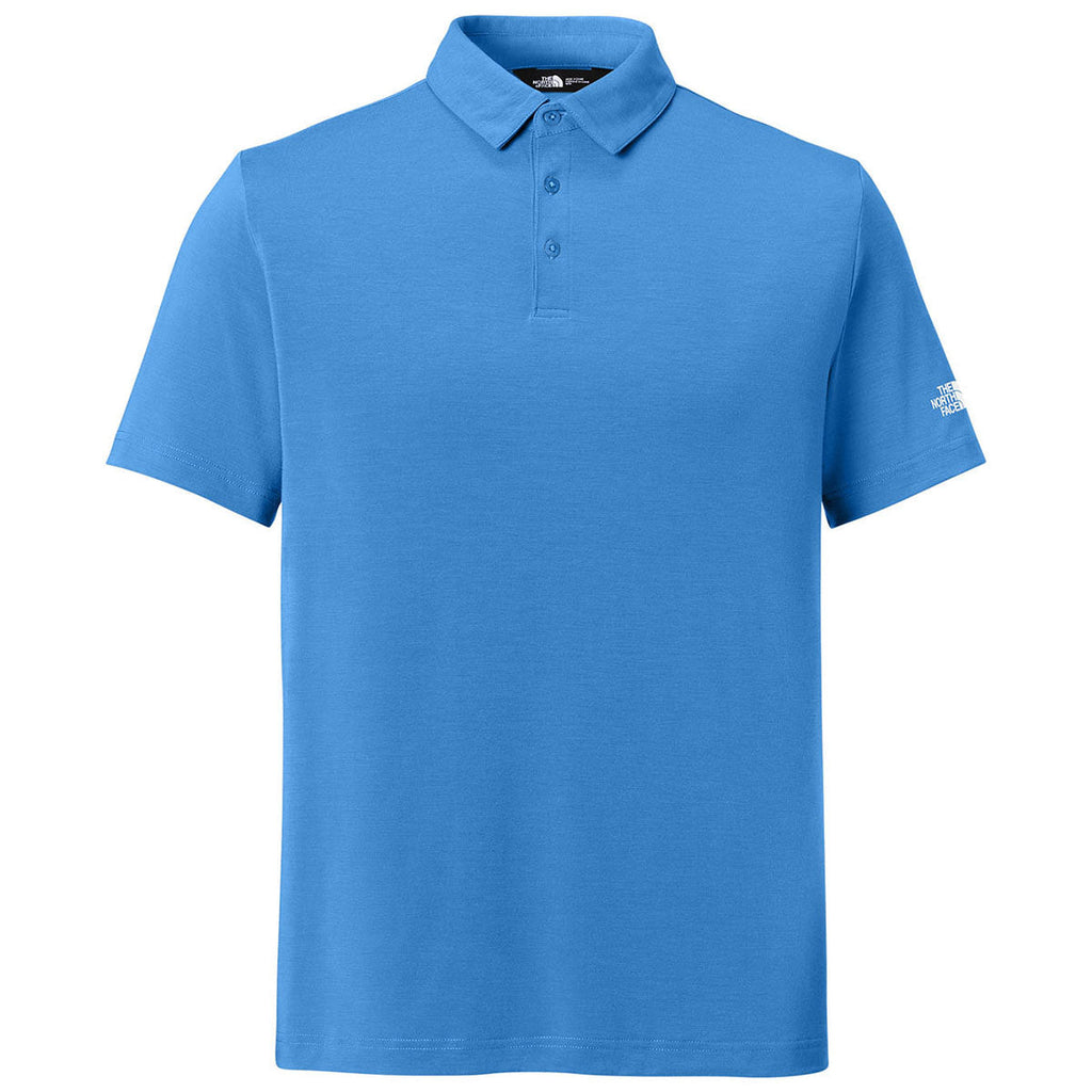 The North Face Men's Marina Blue Canyon Crest Polo
