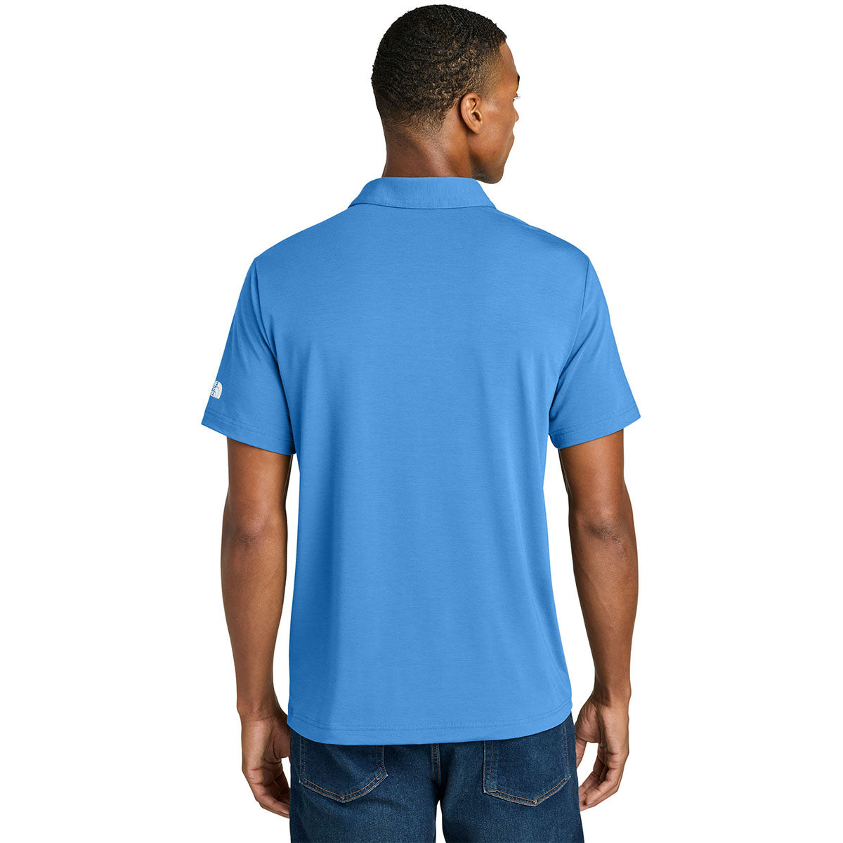 The North Face Men's Marina Blue Canyon Crest Polo