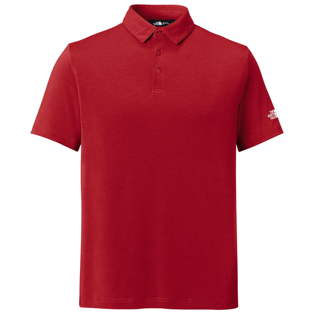 The North Face Men's TNF Red Canyon Crest Polo
