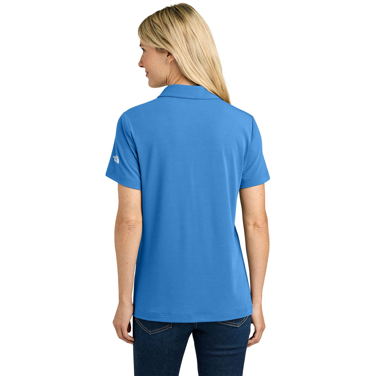 The North Face Women's Marina Blue Canyon Crest Polo