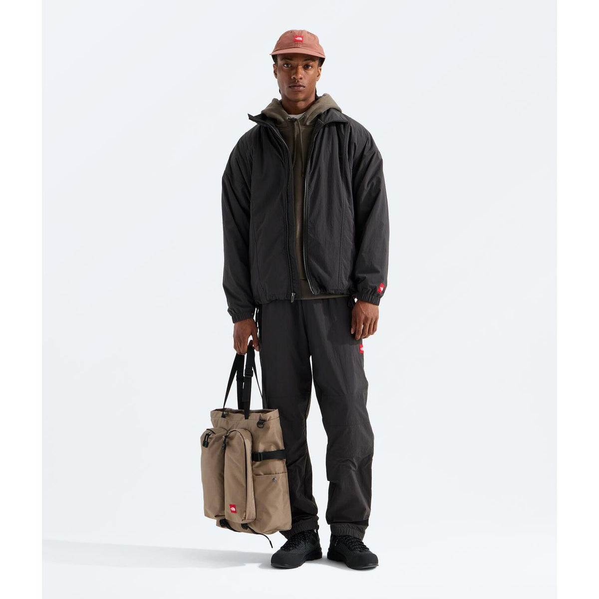 The North Face Men's Red Box Nylon Fleece-Lined Jacket