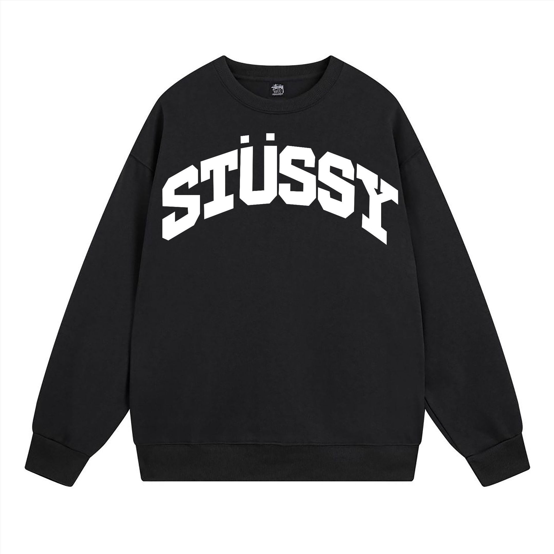 Stussy Sweatshirts Crew Neck Fleece Sweater