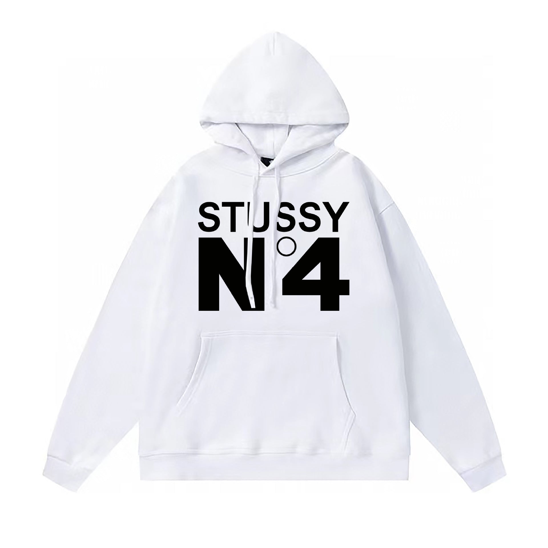 Stussy Hoodie Fall/Winter Fleece Hooded Sweater
