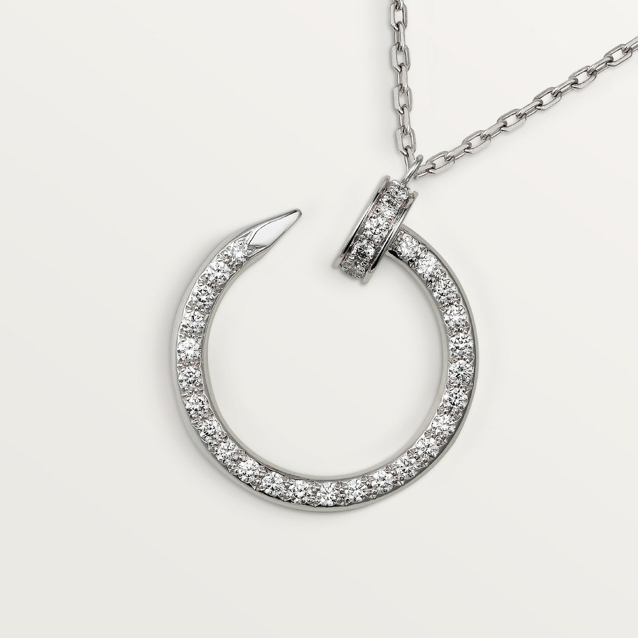 Cartier Juste Un Clou Open Circle Necklace