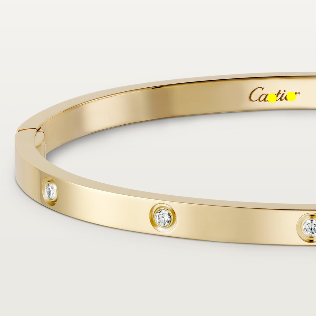 Cartier Love 10 Diamonds Small Bracelet