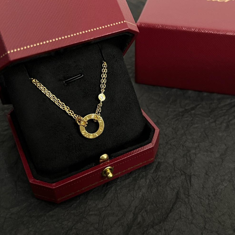 Cartier Love Two Necklace