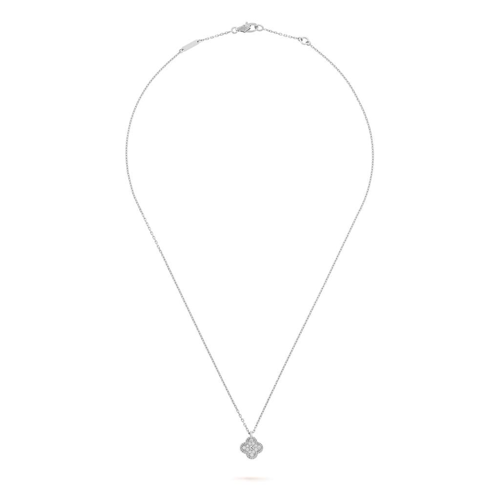 Van Cleef & Arpels Sweet Alhambra Clover Pendant Necklace
