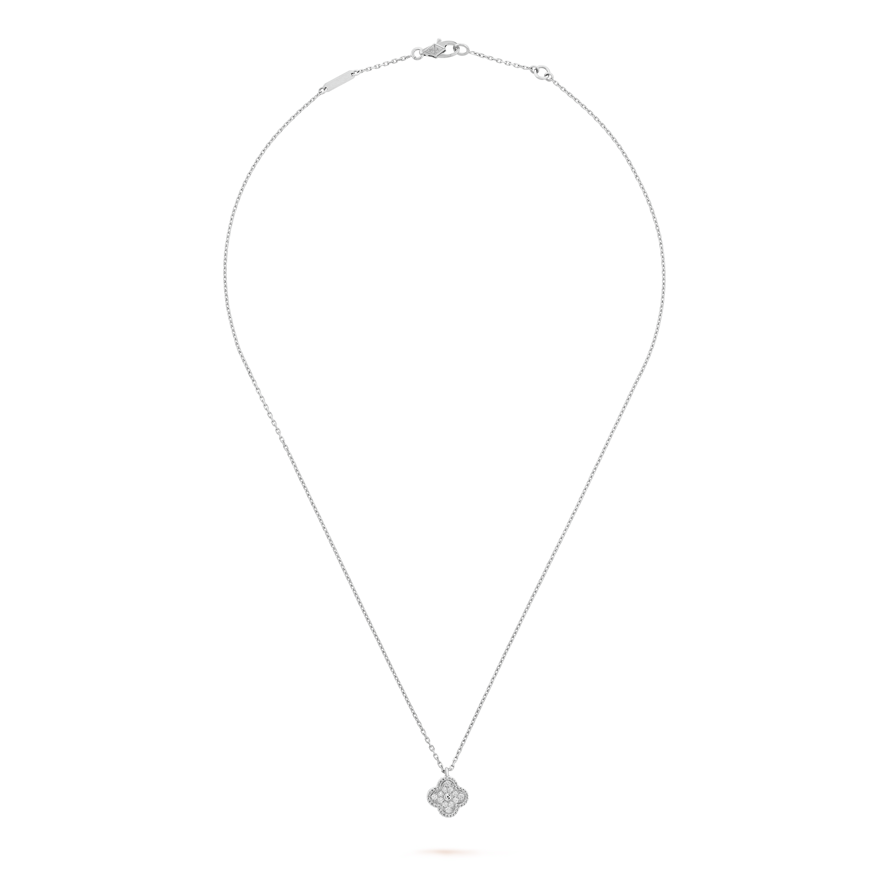 Van Cleef & Arpels Sweet Alhambra Clover Pendant Necklace
