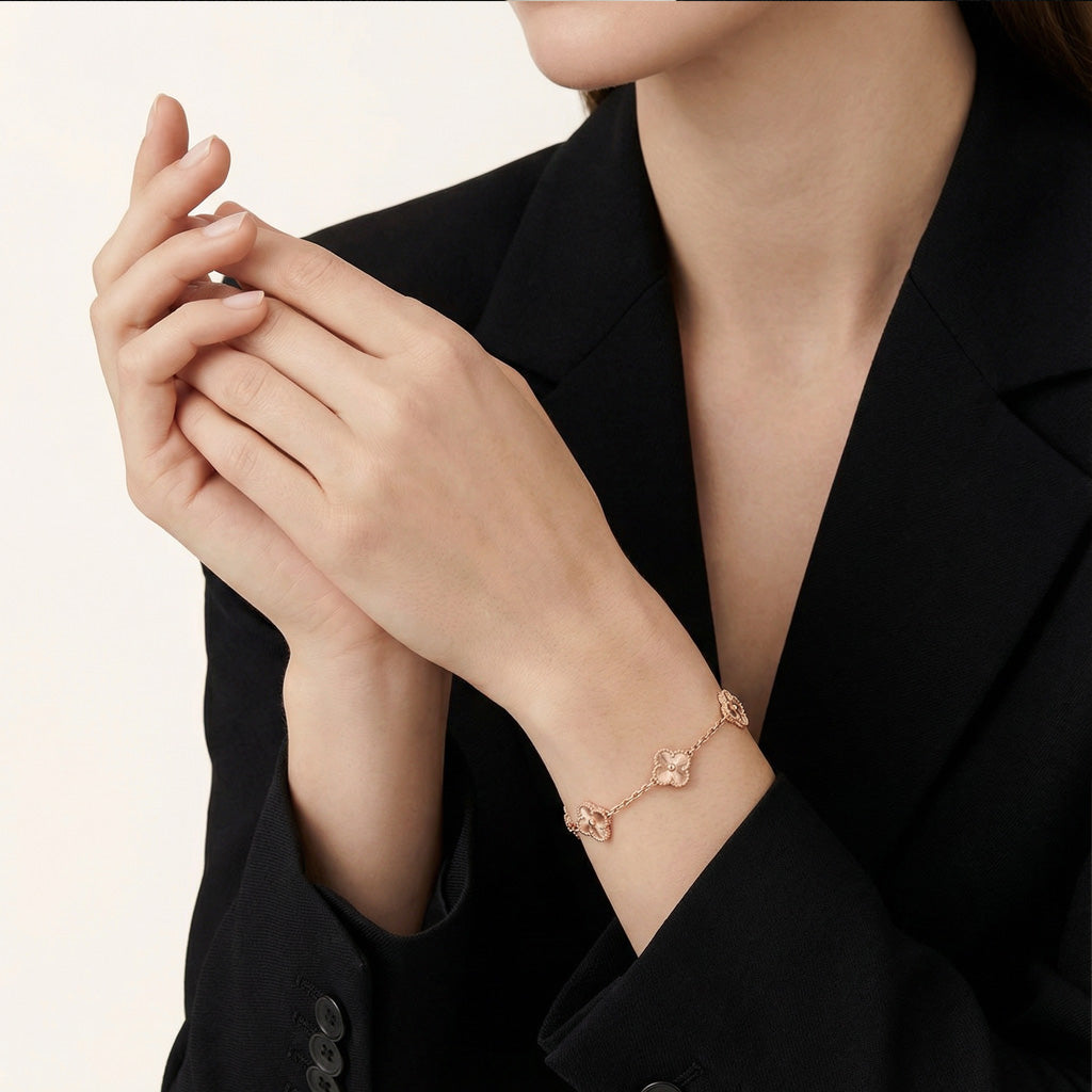 Van Cleef & Arpels Sweet Alhambra Six Motifs Bracelet