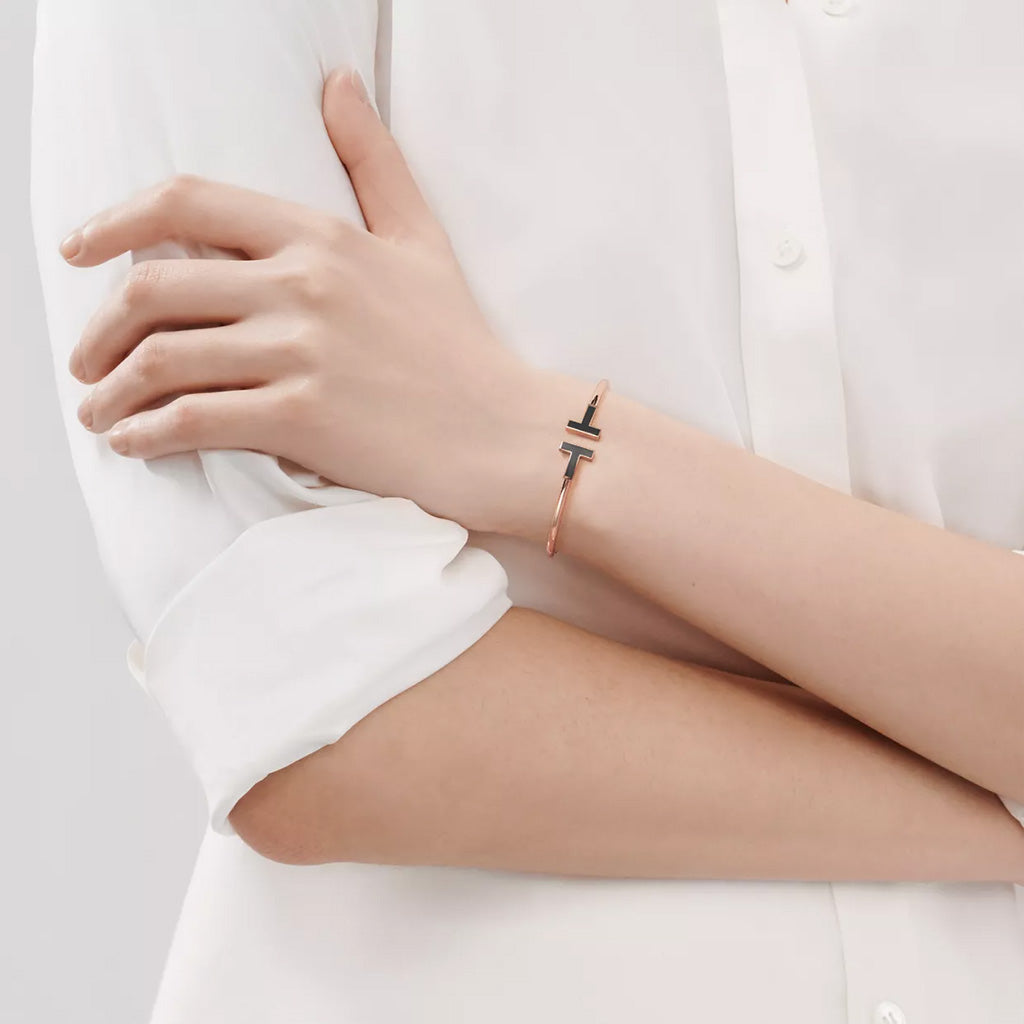 Tiffany Black Wire Bracelet