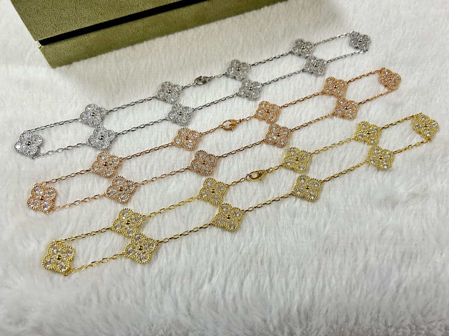 Van Cleef & Arpels Vintage Alhambra 10 Motifs Necklace